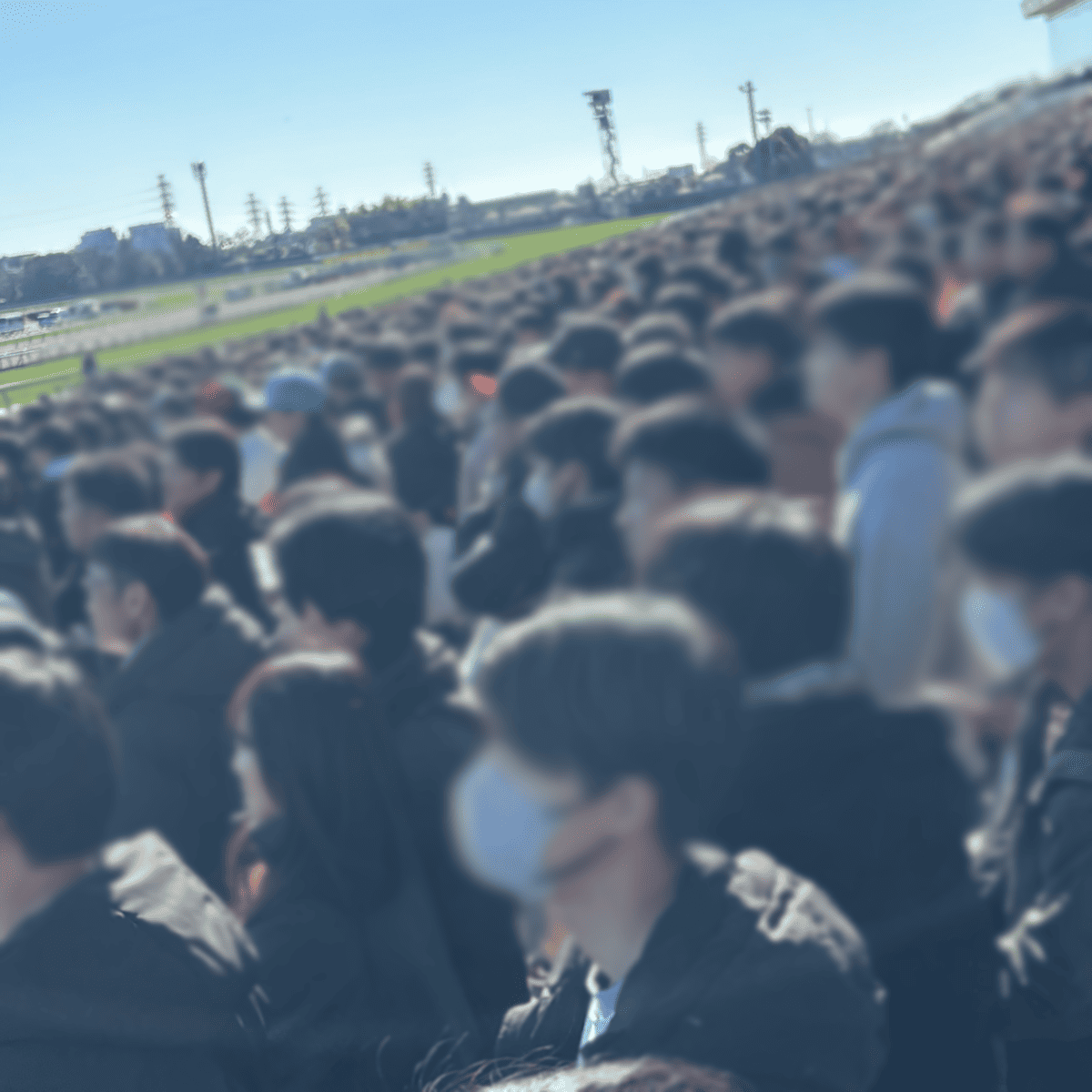 有馬記念 第1レース 混雑状況 右側