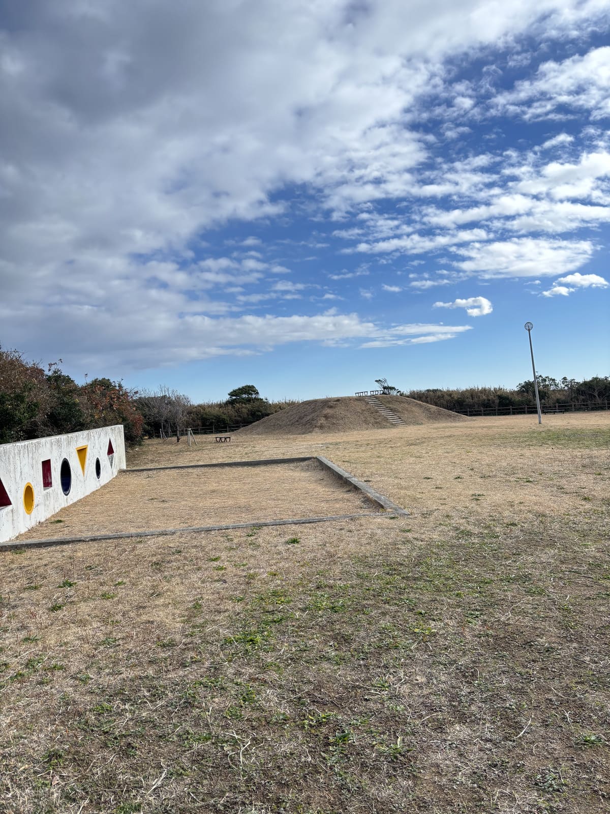 水木異国船遠見番所跡 見張り台