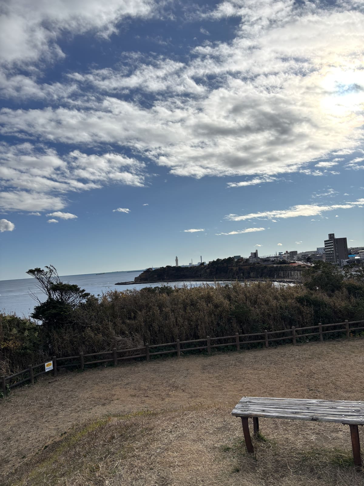 水木異国船遠見番所跡 景色