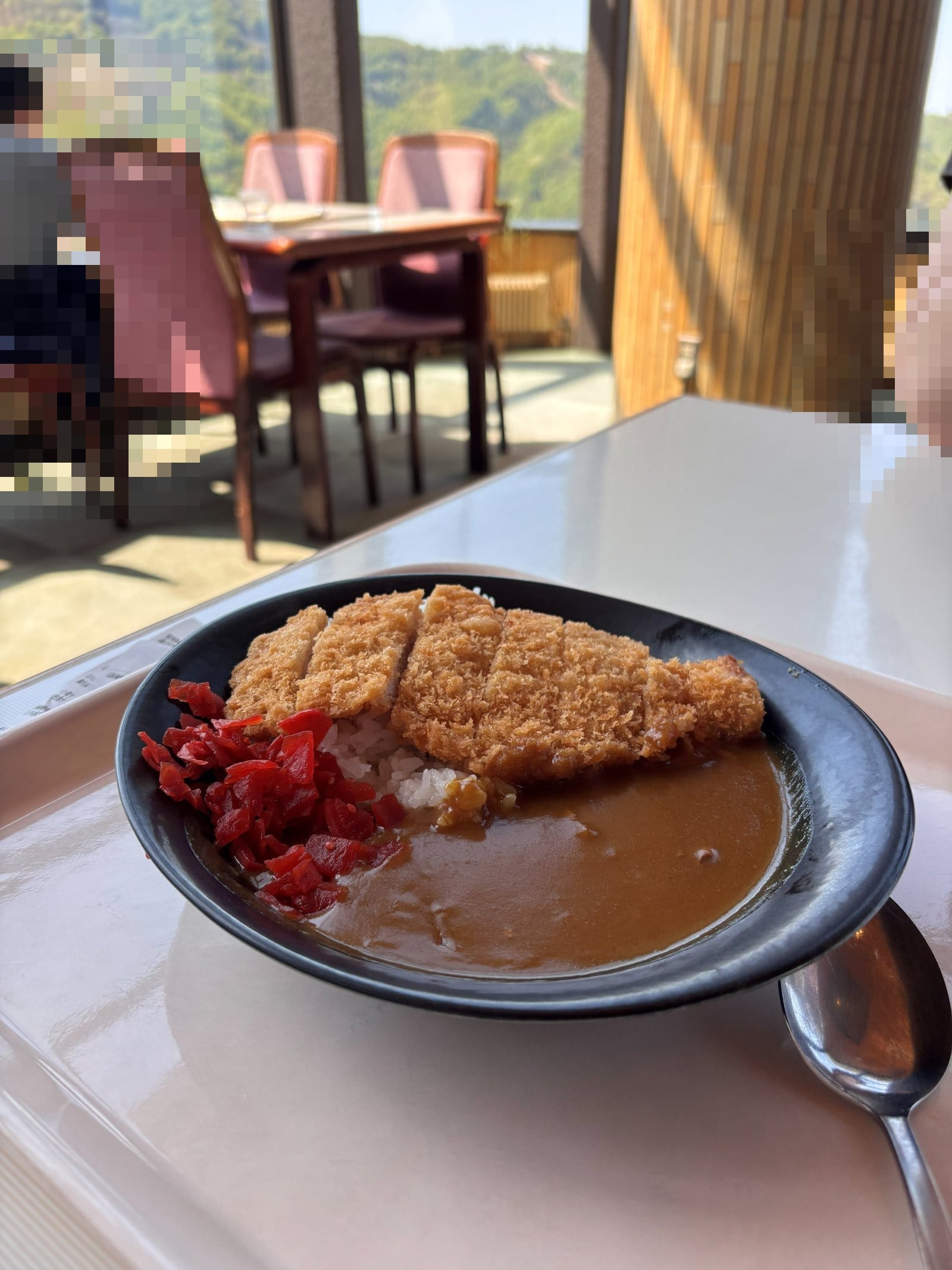 湯沢高原パノラマパーク カツカレー