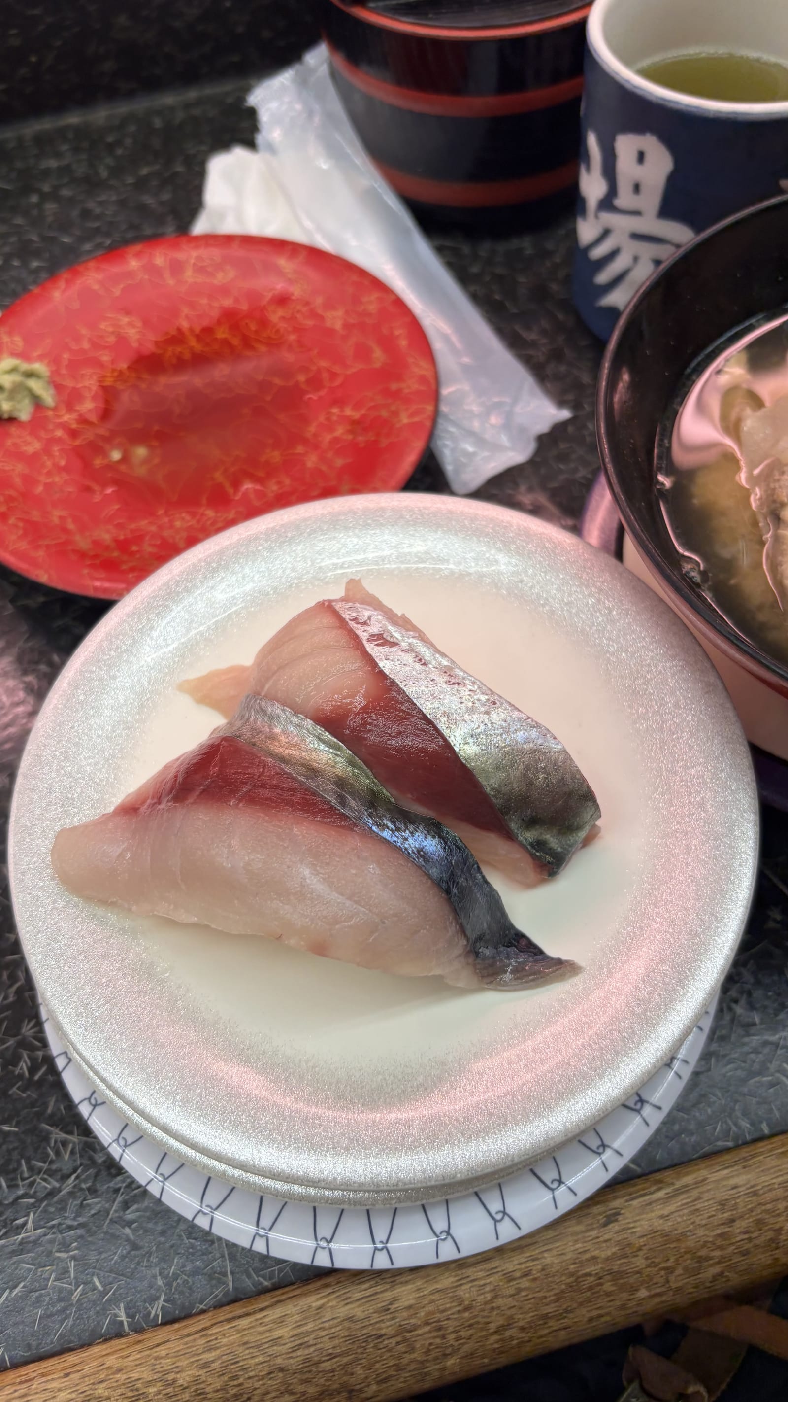 那珂湊 市場寿し 生サバの握り 鮮度抜群