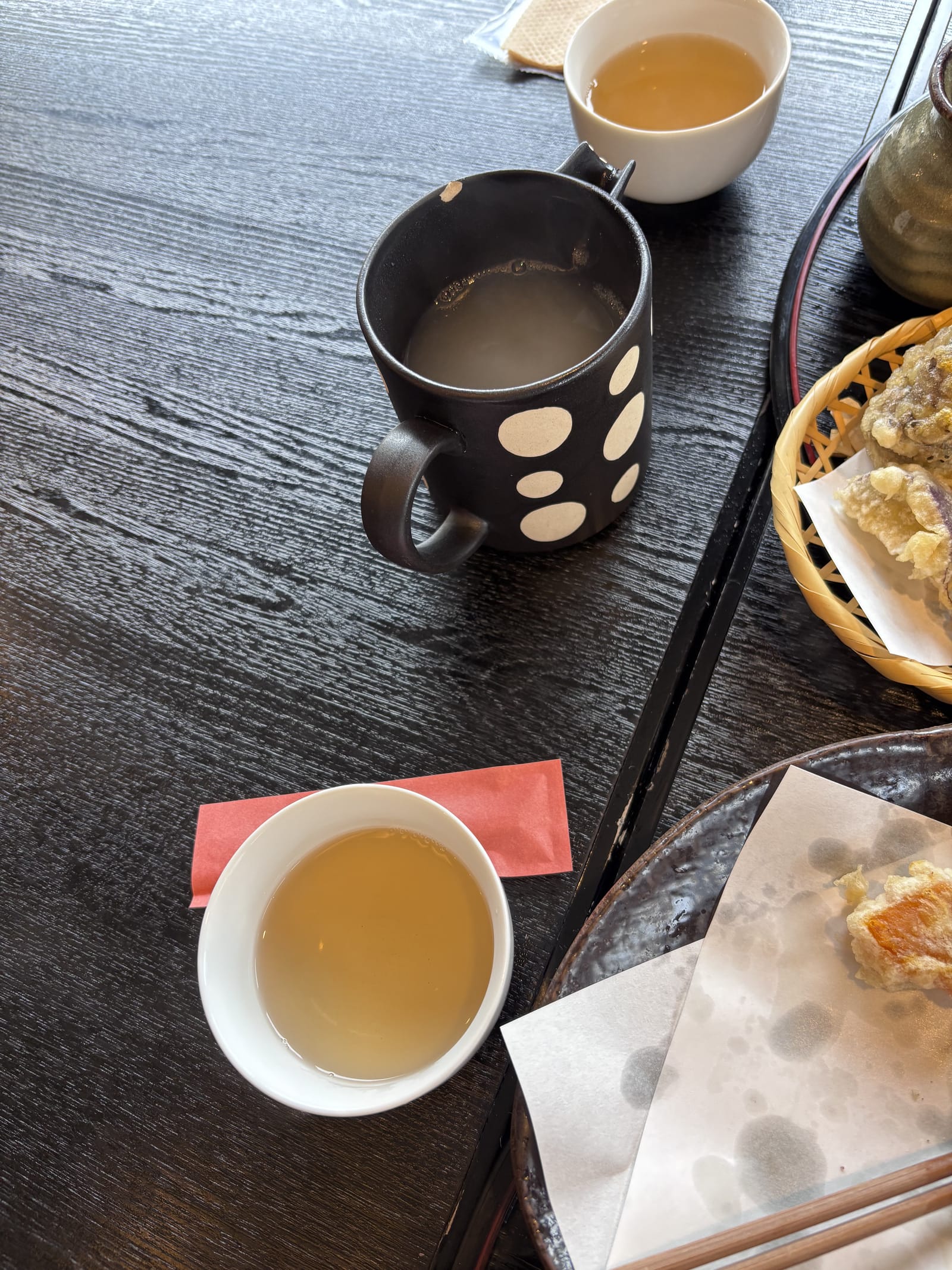 そばきち湯畑店 そば茶とそば湯