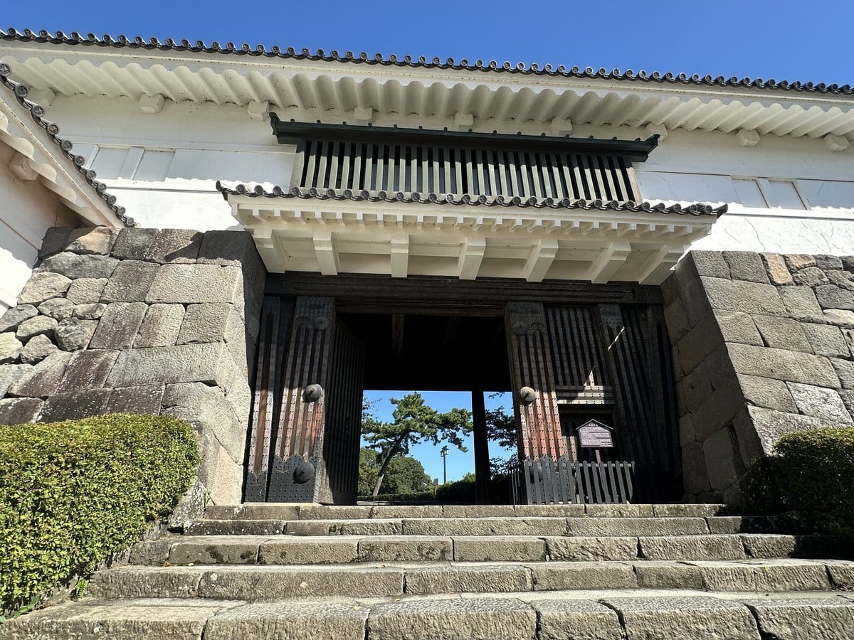 小田原城 城門 石段