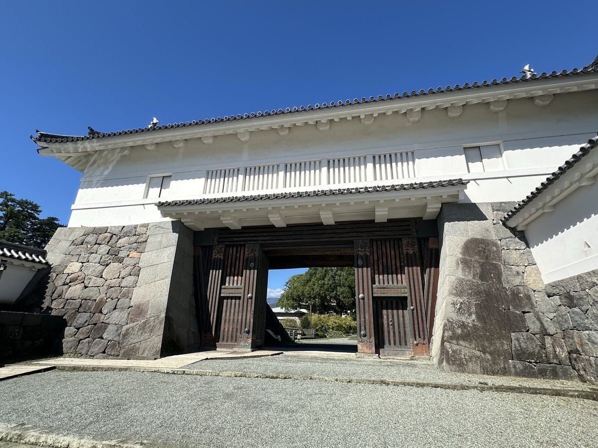小田原城 城門 正面