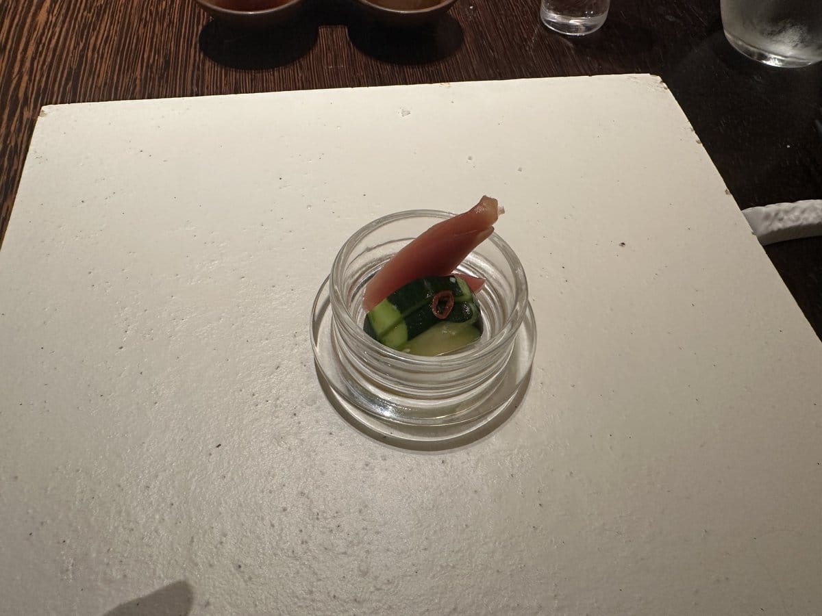 カツレツMATUMURAの香の物 きゅうりの漬物